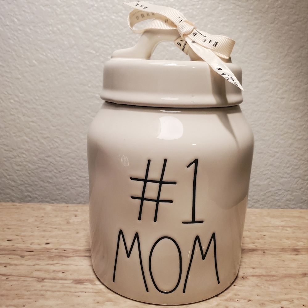 Rae Dunn #1 Mom Canister